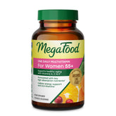 MegaFood envase frontal para mujeres 55+ beneficio claridad informativa
