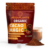 MEGAPLANTS frasco frontal mostrando etiqueta clara y beneficios