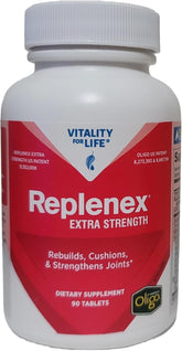Melaleuca Replenex frasco delantero mostrando etiqueta y beneficios