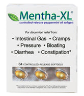 Mentha-XL caja y blíster frontal mostrando protección y conservación