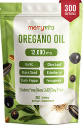 MERRY VITA frontal del envase mostrando 300 cápsulas y claridad en la fórmula