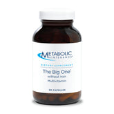 Metabolic Maintenance frente del empaque mostrando contenido y beneficio de dosis diaria