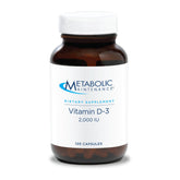 Metabolic Maintenance envase frontal mostrando 120 cápsulas y beneficio óseo
