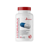 Metabolic Nutrition Hydravax frontal del envase mostrando diseño y cantidad de cápsulas