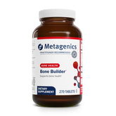 Metagenics Bone Builder frontal del envase mostrando marca y beneficio óseo