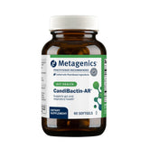 Metagenics CandiBactin-AR frente del envase mostrando marca y beneficio digestivo