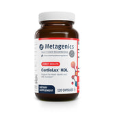 Metagenics CardioLux HDL frente del empaque mostrando presentación y beneficios