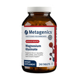 Metagenics envase frontal mostrando 240 tabletas y beneficios esenciales