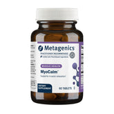 Metagenics MyoCalm frente del envase mostrando diseño y beneficios visibles