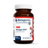 Metagenics Renagen DTX frasco frontal mostrando diseño y beneficios clave