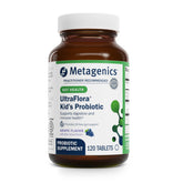 Metagenics UltraFlora Kids frente del empaque mostrando la presentación y beneficios