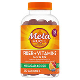 Metamucil frente del empaque mostrando 120 unidades y sabor Citrus Berry