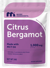 Micro Ingredients envase frontal mostrando 240 cápsulas y beneficio de suministro prolongado