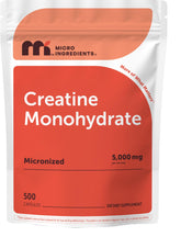 Micro Ingredients bote frontal mostrando cápsulas y beneficios prácticos