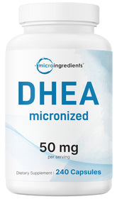 Micro Ingredients frasco frontal mostrando 240 cápsulas y claridad de etiqueta