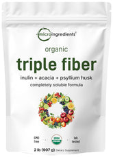 Micro Ingredients envase frontal mostrando etiqueta clara y tamaño de 2 lb