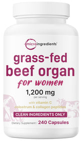 Micro Ingredients frasco frontal mostrando etiqueta clara y beneficios