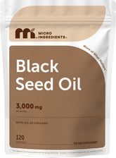 Micro Ingredients frente del envase mostrando 120 softgels y beneficios claros