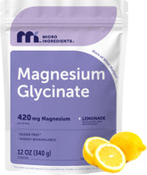 Micro Ingredients frontal del envase mostrando sabor limonada y beneficio refrescante