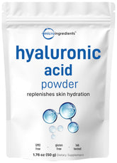 Micro Ingredients envase frontal mostrando etiqueta y beneficio hidratación