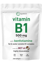 Micro Ingredients frente del envase mostrando 240 softgels y beneficios