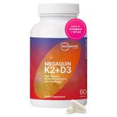 Microbiome Labs frasco frontal mostrando diseño y beneficios claros