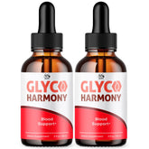 MJO Glyco Harmony Drops vista frontal con envase, muestra conveniencia y pureza