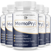 MJO Memopryl frontal del envase mostrando el diseño y beneficios visibles