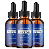 MJO Neuro Tyde Drops frontal mostrando paquete, ventaja conveniencia