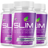 MJO Slim Metrix vista frontal mostrando el envase y ventaja de suministro prolongado