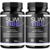 MJO SlimTide frontal del empaque mostrando el diseño y beneficios visibles