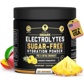 MMA Nutrition envase frontal mostrando la marca y beneficio de hidratación