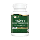 Moducare envase frontal mostrando 90 cápsulas y etiqueta clara, beneficio tranquilidad