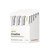 Momentous creatina monohidrato envase frontal con diseño claro y beneficio de confianza