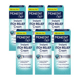 Monistat crema frente muestra envase y alivio inmediato