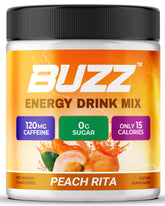 Morning Buzz frente del envase mostrando diseño y 30 raciones, conveniencia diaria