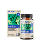 Motherlove muestra del frasco frontal con diseño claro y beneficios