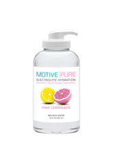 MOTIVE PURE frasco principal mostrando diseño y conveniencia