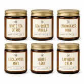 MOULENGGU pack frontal mostrando las seis velas y beneficio de variedad