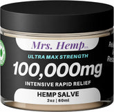 Mrs. Hemp tarro frontal mostrando diseño y tamaño práctico para portar