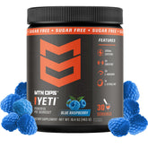 MTN OPS Yeti frente del envase mostrando diseño y beneficio energético
