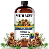 MUMAZYL botella frontal ámbar mostrando volumen y protección