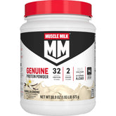 Muscle Milk frente del envase mostrando etiqueta y beneficio de proteína