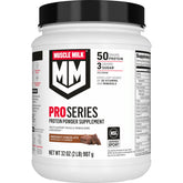 Muscle Milk envase frontal mostrando marca y sabor, aporta claridad visual del producto