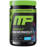 Muscle Pharm bote frontal mostrando diseño y cantidad 30 servicios