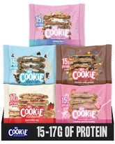 My Cookie Dealer empaque frontal mostrando variedad y conveniencia