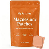 Mypatches parche frontal mostrando diseño y adhesivo para aplicación rápida