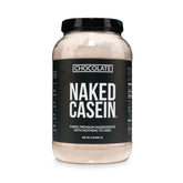 NAKED Casein frente del envase mostrando la marca y pureza
