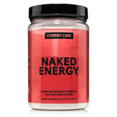 NAKED Cherry Lime frontal del envase mostrando diseño claro y limpio