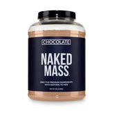 NAKED envase frontal mostrando branding y tamaño 8 lb, confianza visual